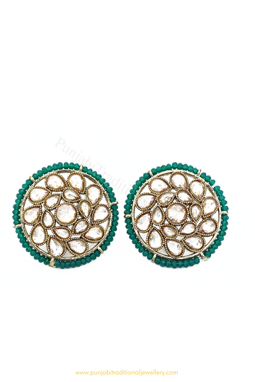 Champagne Stone Studs By PTJ